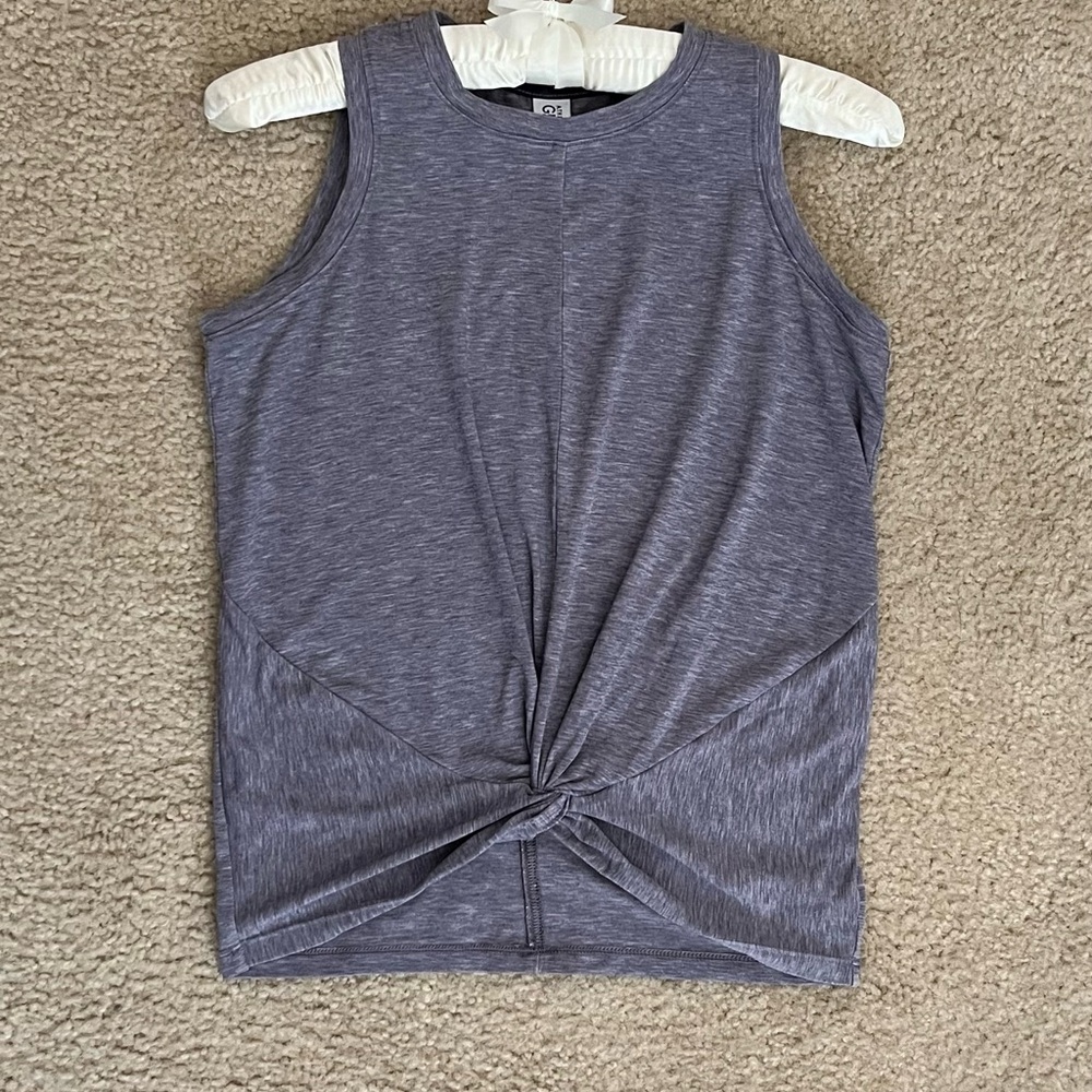 Athleta Girl Tie Front Sleeveless Tank Top